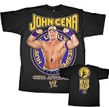 WWE John Cena Undisputed Adult Mens T-shirt