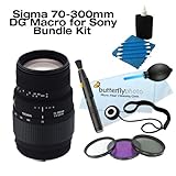 Sigma 70-300mm DG MACRO SLR Lens For Sony SLR Cameras with 58mm Filter Kit  ....