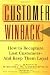 Customer Winback: How to Recapture Lost Customers--And Keep Them Loyal by Jill Griffin, Michael W. Lowenstein