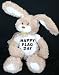 Search : Plush Stuffed Bunny (Molasses) toy with Happy Flag day T-Shirt