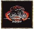 Harley-Davidson&reg; Motorcycles Need For Speed Throw Blanket