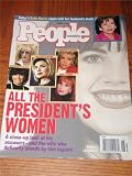  : People Magazine Back Issue February 1998 All the President's Women Cover