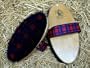 Body Brush Blue/Red Plaid Small