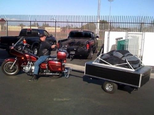 Motorcycle Camper Trailer Solace