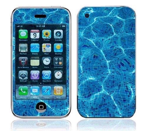 Water Reflection Design Decal Skin Sticker for Apple 3G iPhone / iPhone 3GS 3G S
