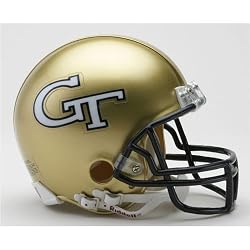 Georgia Tech Yellowjackets Miniature Replica NCAA Helmet w/Z2B Mask