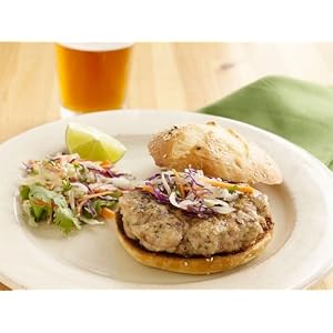 BuiltBurger 12 Pack of delicious Flavored Gourmet Burgers - 6 oz. each by BuiltBurger