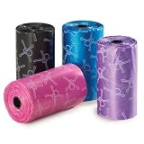 Pet Supplies : BLUE - CROSSBONE - Clearquest Waste Pick-up Bags