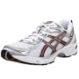 ASICS Men's GEL-1140 Running Shoe,White/ Silver/ Flash,17 D US