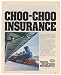 1974 Chattanooga Choo-Choo Tourist Train Home Insurance Print Ad