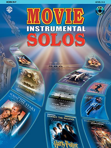 Movie Instrumental Solos: Horn in F, Book & CD