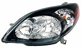 Depo 312-1162P-US2 Toyota Matrix Headlight Unit with Black Bezel