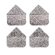 Martha Stewart Crafts Photo Corners Silver Glitter By The Package