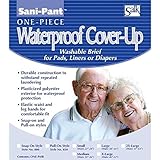 Sani-Pant Pull-On Cover-Up Washable Brief, Large