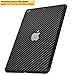 ArmorSuit MilitaryShield Black Carbon Fiber Skin Wrap Film + HD Clear Screen Protector for Apple iPad Mini 2 (WiFi + LTE) - Anti-Bubble Film