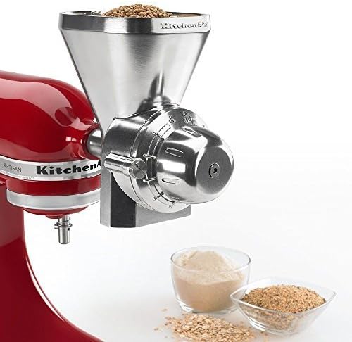 KitchenAid KGM Mixer Attachment Grain Mill Wheat Corn Grinders Flour Maker Oats by KGM Mixer Attachment