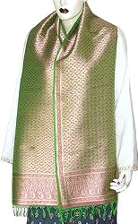 Handmade Scarf Premium Silk India Dresses 22 x 72 inches (srfp207)