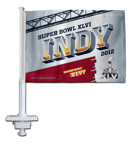 NFL 2012 Super Bowl XLVI in Indianapolis Truck Flag