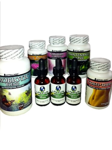 45 Day Full Body Detox Diet Program (3) Bottles 