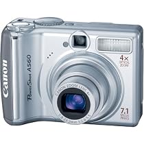 Canon PowerShot A560 7.1MP Digital Camera with 4x Optical Zoom