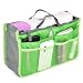 Toogoo(R) Green Travel Organizer Handbag Pouch Bag In Bag Organiser Insert Cosmetic Pocket RS.1099.00