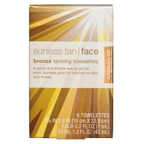 Sonia Kashuk Self-Tanning Towelettes for Face - 6 Pack Bronze