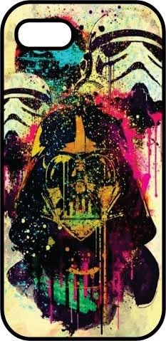 iPhone 5 C Case, Custom Design Star Wars Pop Art Hard PC Black Slim Protective