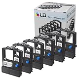 LD © Okidata Compatible Replacement 6 Pack Black Printer Ribbon Cartridges - 52106001