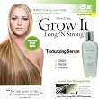 Long N Strong&reg; 2-in1 ANTI-FRIZZ and HAIR GROWTH SERUM! Leave-in Texturizing Serum repairs hair while it helps it grow hair longer and stronger and relaxing frizzy hair