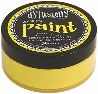 Ranger Industries RGRDYP.45991 Dylusions Paint 2 oz. Lemon Zest by Ranger Industries