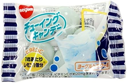 Meiji chewing gum chewing candy yogurt sour 5 tablets X20 bags