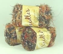 Fluffy Knitting Yarn 50gm 10balls/Pk - Brown/Black/White/Orange
