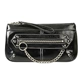 Limited Edition Patent Wristlet - Black