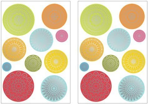 Lot 26 Studio ADD-HERES Wall Decals, Spiral Dots by Lot 26