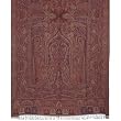 Wool Blanket Asian Jacquard Pattern India 55 inches x 106 inches