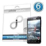 Infinite Products VectorGuard Screen Protectors for HTC ThunderBolt (6 Pack ....