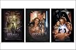 Star Wars - Set of 3 New Movie Posters - Attack of the Clones, Phantom Menace...