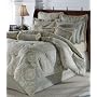 Jane Seymour St. Catherine's Court Abbey Stone 16-Inch Silk Stripe Pillow