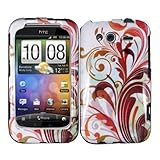 Tmobile HTC Wildfire S Accessory - Autum Wonderland Designer Protective Har ....