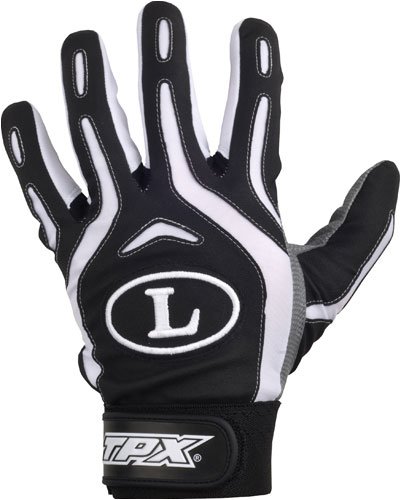 Louisville Slugger BG26 Adult TPX Pro Design Batting Gloves - Black
