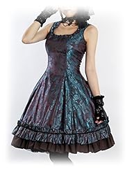 Polyester Sleeveless Jacquard Tiered Knee Length  Dress