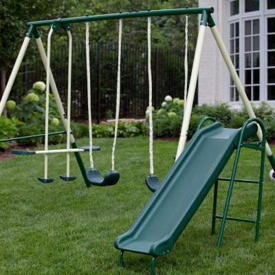 Sportspower 4 Station Metal Swing Set - SPW001