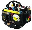 Custom LeatherCraft 1529 16-Pocket, 16-Inch Center Tray Tool Bag
