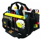Custom LeatherCraft 1529 16-Pocket, 16-Inch Center Tray Tool Bag