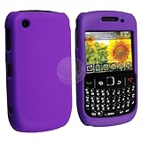 Purple Silicone Cover for BlackBerry Curve 8520 / 8530