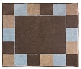 Soho Blue and Brown Accent Floor Rug by JoJo Designs