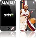 Skinit Miami Heat LeBron James #6 Action Shot Vinyl Skin for Apple iPhone 4 / 4S