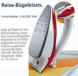 Produkt-Bild: Reise B&uuml;geleisen B&uuml;geleisen Dampfb&uuml;geleisen 230/110V umschaltbar