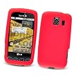 LG Optimus S LS670 (Sprint) Silicone Skin Case, Red