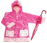 Western Chief Toddler/Little Kid Hello Kitty Jacket and Umbrella Set